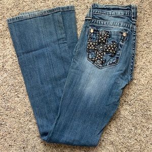 Miss Me brand jeans, size 25 boot cut